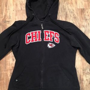 KC Chiefs Zip Up Hoodie